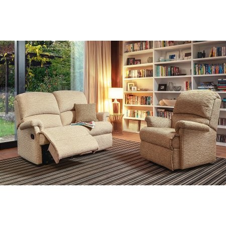 Sherborne - Nevada Small 2 Seater Recliner Fixed Chair